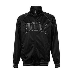 Chicago Bulls Hardwood Classics Jacket Mens Large Tall Zip Up Basketball NBA